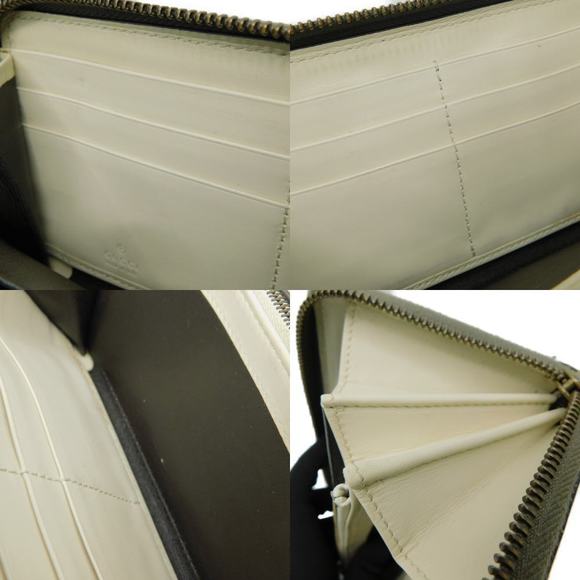 Gucci Queen Margaret Snake Wallet Leather Beige Python - Picture 7 of 9